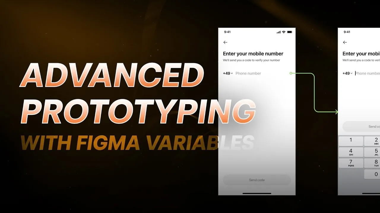 Advanced Prototyping with Figma Variables