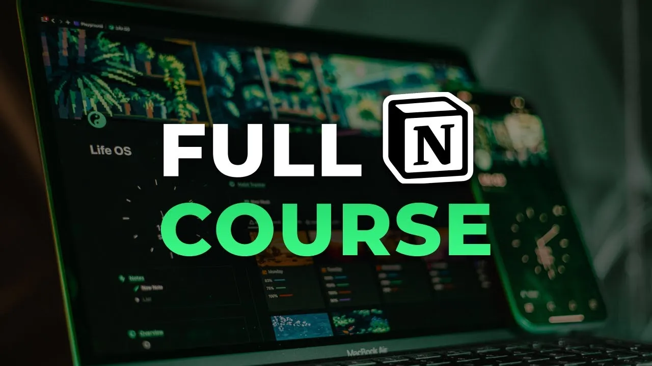 Become a Notion Expert from FREE Notion Course