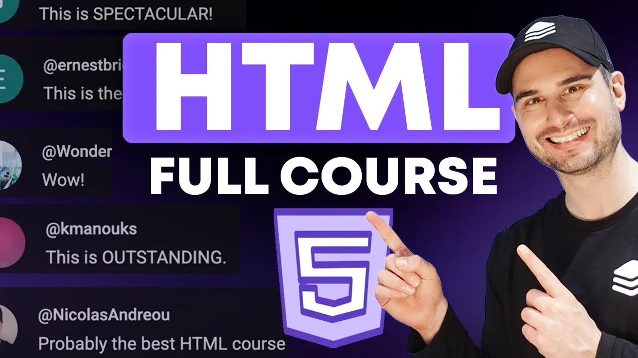 HTML Full Free Course Online