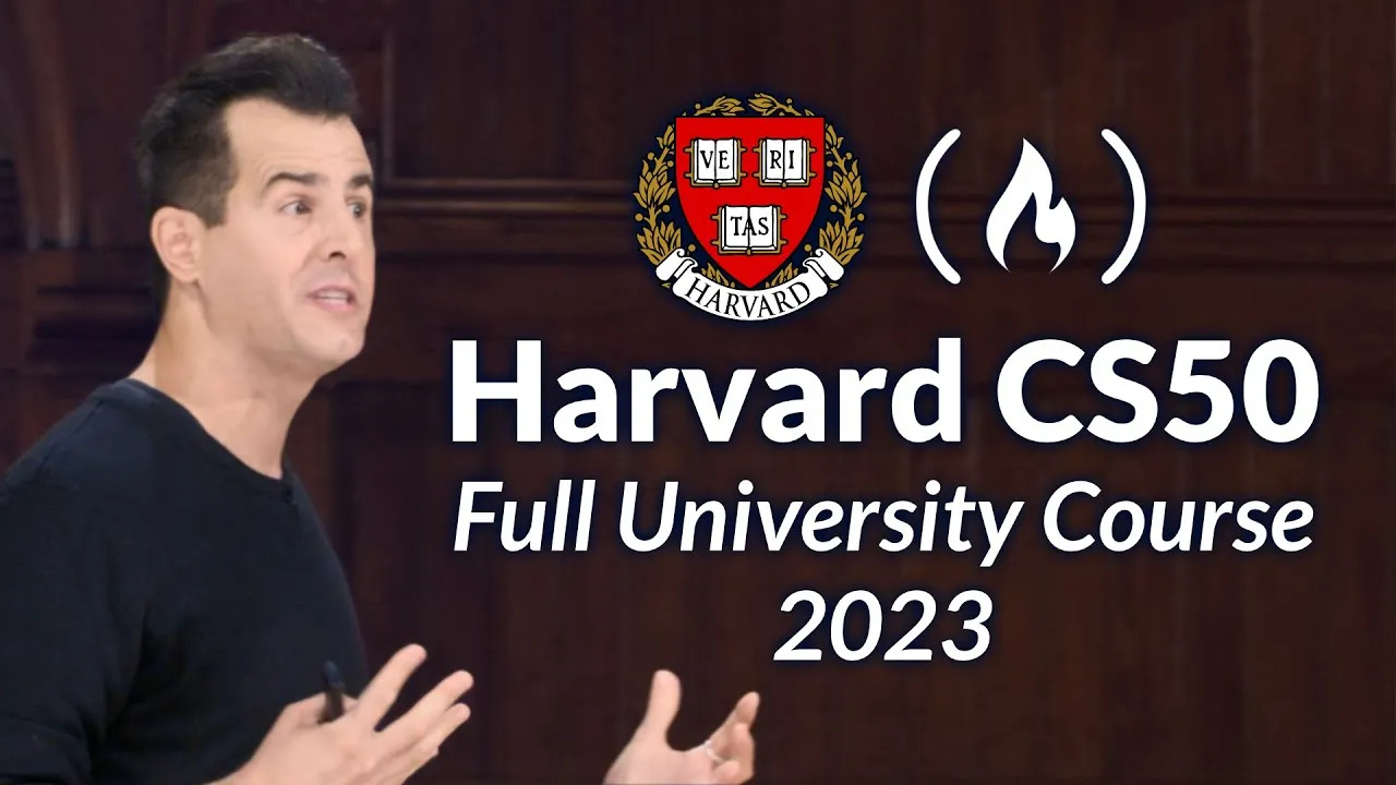 Harvard CS50 – Full Free Computer Science Course (Learn C, Python, SQL, HTML, JavaScript, Flask)