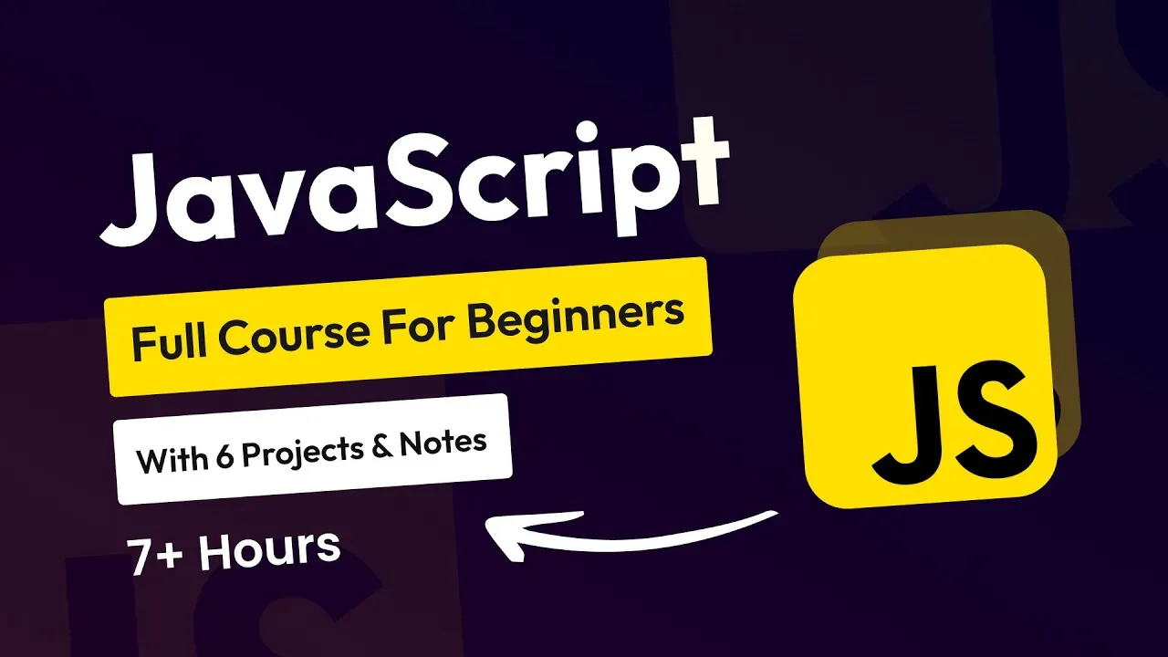 Learn JavaScript With 6 Real Projects and Notes