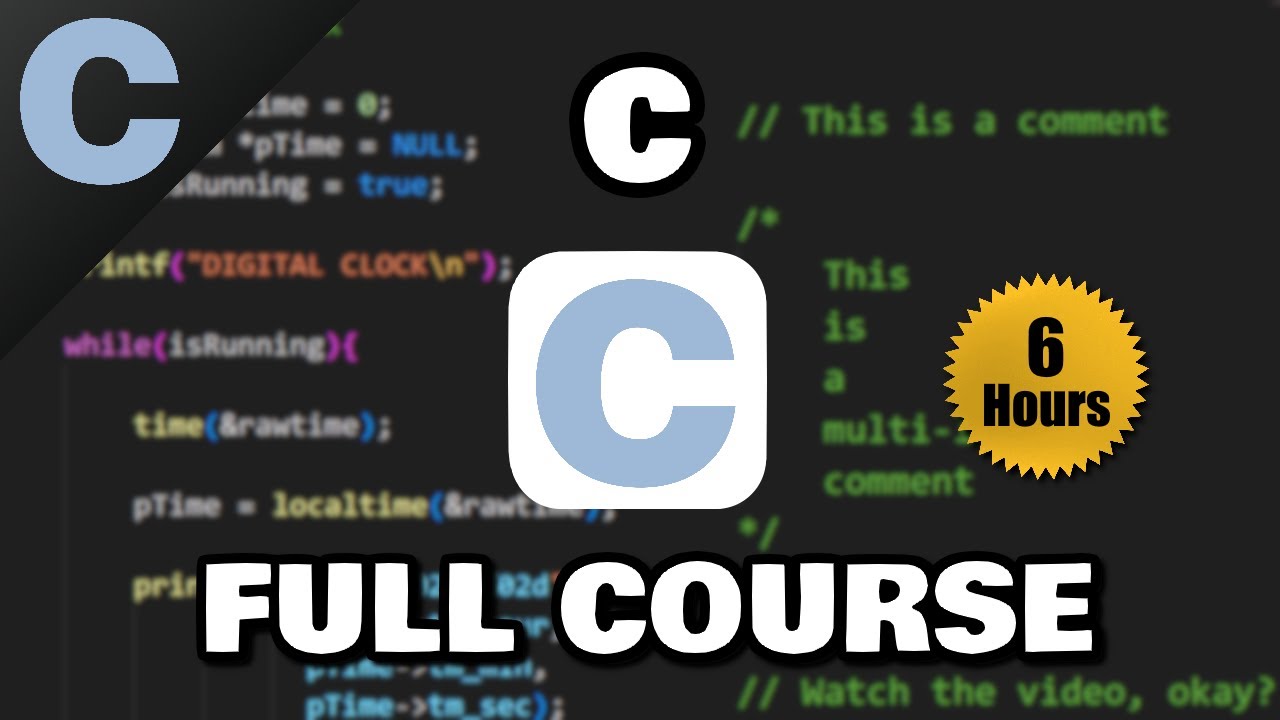 C Programming Full Course for Free