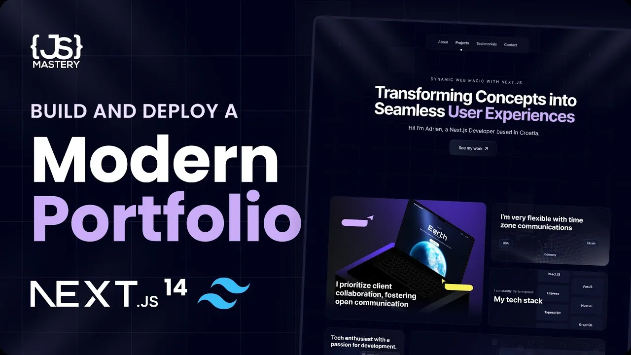 Next.js Animated Portfolio Guide