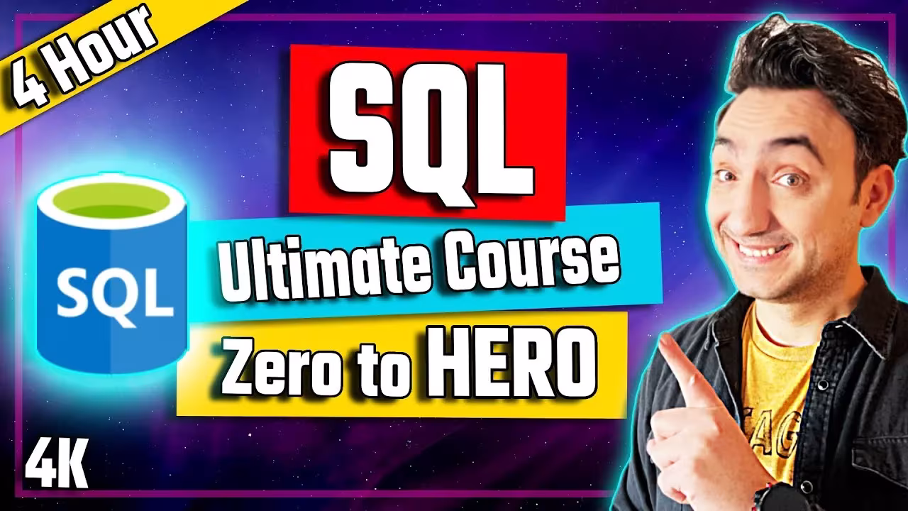 Complete Free SQL Course for Beginners