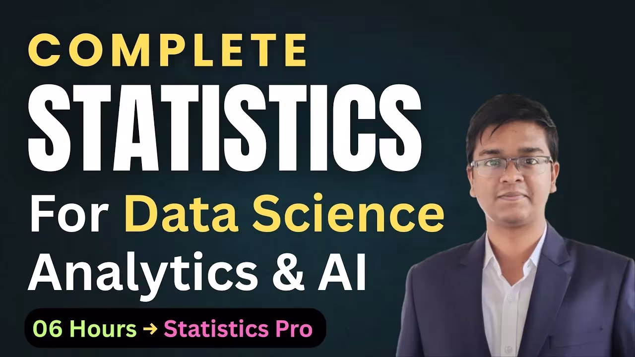 Statistics Course For Data Science